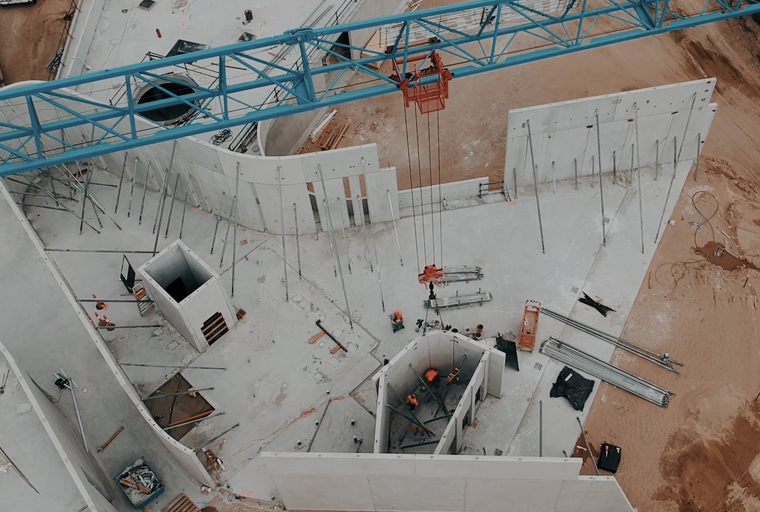 Precast Concrete -Technology used in Large Scale Constructions
